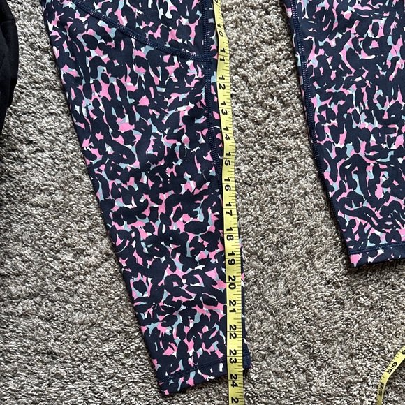 Sweaty Betty Power 7/8 Leggings Pink Petal Camp Print 4-6 - Picture 10 of 11
